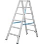Stabilo Doppelleiter mit R13-Stufen, 2 x 6 Stufen