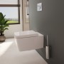 VitrA Metropole Wand-WC VitrAflush 2.0, ohne Spülrand mit WC-Sitz Slim Wrap