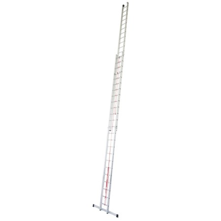 Stabilo Sprossen-Seilzugleiter, zweiteilig 2x24 Sprossen