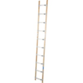 DachLeiter mit 10 Sprossen aus Alu und Holz DachLeiter mit 10 Sprossen aus Alu und Holz