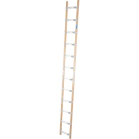 DachLeiter mit 12 Sprossen aus Alu und Holz DachLeiter mit 12 Sprossen aus Alu und Holz