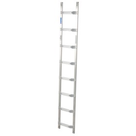 DachLeiter mit 8 Sprossen aus Aluminium DachLeiter mit 8 Sprossen aus Aluminium