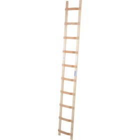 DachLeiter mit 10 Sprossen aus Holz