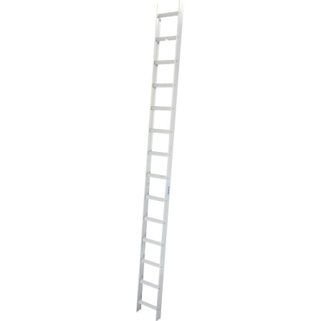 Kaminkehrerleiter (Alu-Natur), 14 Sprossen