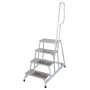 STABILO Mobiler MontageTritt 4 Stufen mit Aufstiegsbügel