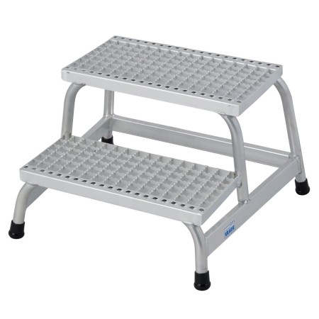 STABILO MontageTritt mit Gitterroststufen 2 Stufen