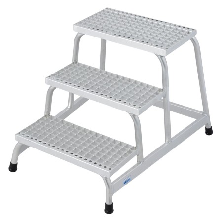 STABILO MontageTritt mit Gitterroststufen 3 Stufen
