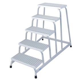 STABILO MontageTritt mit Gitterroststufen 5 Stufen