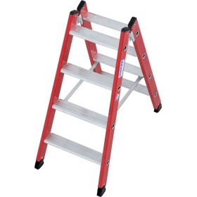 Kunststoff Stufen-DoppelLeiter, 2x4 Stufen Kunststoff Stufen-DoppelLeiter, 2x4 Stufen