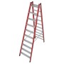 Kunststoff Stufen-DoppelLeiter, 2x10 Stufen