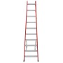 Kunststoff Stufen-DoppelLeiter, 2x10 Stufen