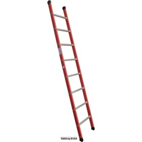 Kunststoff-AnlegeLeiter, 6 Sprossen Kunststoff-AnlegeLeiter, 6 Sprossen