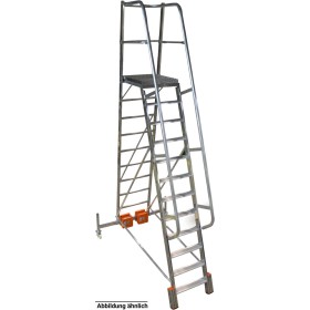 Podestleiter Vario kompakt, 10 Stufen Podestleiter Vario kompakt, 10 Stufen