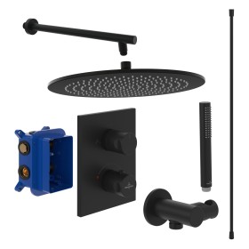 Villeroy & Boch Universal Taps & Fittings Unterputz-Thermostat-Set inkl. Regenbrause und Handbrause