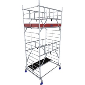 ProTec System XXL Fahrgerüst Breitaufbau Alu Standhöhe 3,30 m ProTec System XXL Fahrgerüst Breitaufbau Alu Standhöhe 3,30 m