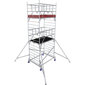 ProTec System XXL Fahrgerüst Breitaufbau Alu Standhöhe 4,30 m ProTec System XXL Fahrgerüst Breitaufbau Alu Standhöhe 4,30 m
