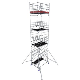 ProTec System XXL Fahrgerüst Breitaufbau Alu Standhöhe 7,30 m ProTec System XXL Fahrgerüst Breitaufbau Alu Standhöhe 7,30 m