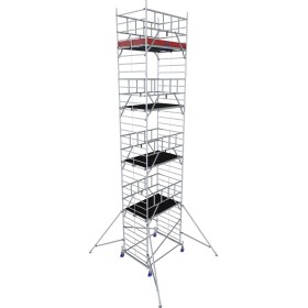ProTec System XXL Fahrgerüst Breitaufbau Alu Standhöhe 8,30 m ProTec System XXL Fahrgerüst Breitaufbau Alu Standhöhe 8,30 m