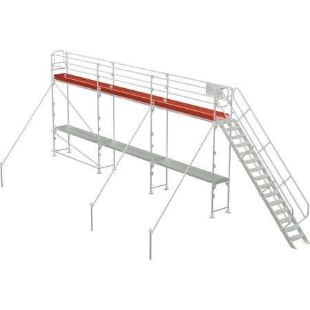Eisfrei-Gerüst mit einer Länge von 9,00 m