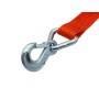 Zurrgurt 4000kg 2-teilig 50mm – 8 m mit Langarm-Zugratsche und Sicherungszurrhaken – 2000daN Orange