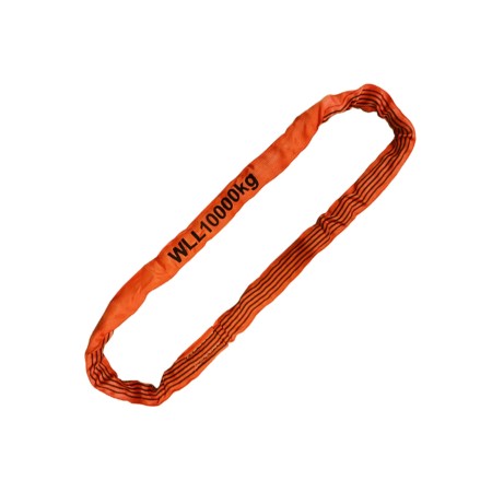 Rundschlingen Einfachmantel – 10'000kg Tragkraft – orange – 1 bis 6 meter