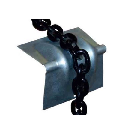 10x stk. Metall Kantenschutzwinkel für Zurrketten mit einer Stärke von 6-13 mm