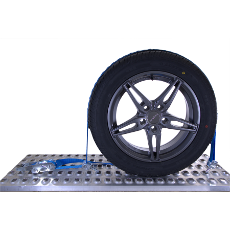 Radsicherungsgurt 2-teilig 3-Punkt 35 mm – Fahrzeuge bis 4500kg – LC 1500 daN