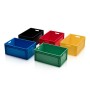 Eurobehälter - Stapelbehälter Farbig 60 x 40 x 27 cm mit offene handgriffe