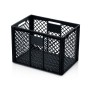 Eurobehälter 60 x 40 x 42 perforiert schwarz