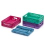 Faltbare Behälter Farbig perforiert 40 x 30 x 12 cm
