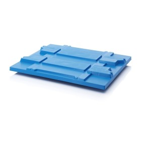 Kunststoff-Palettendeckel 120 x 100 cm blau Kunststoff-Palettendeckel 120 x 100 cm blau