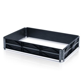 Kunststoff-Palettenrahmen 121 x 81 x 20.5 cm 4 Scharniere Kunststoff-Palettenrahmen 121 x 81 x 20.5 cm 4 Scharniere