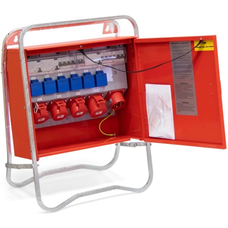 32A Stromverteilerkasten, Verteilerschrank mit Standfuss