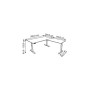 Sitz-Steh Eck-Schreibtisch Move 4, elektrisch höhenverstellbar, 64-129cm (H), 200x220cm