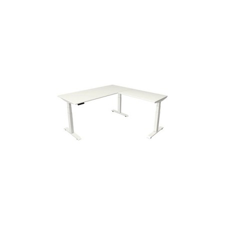 Sitz-Steh Eck-Schreibtisch Move 4, elektrisch höhenverstellbar, 64-129cm (H), 180x180cm