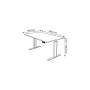 Sitz-Steh-Schreibtisch Move 1 advance, elektrisch höhenverstellbar, 74-123cm (H), 160x80cm