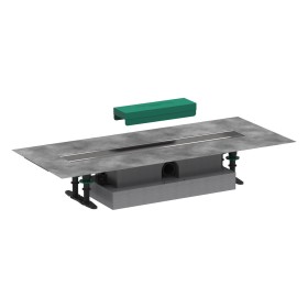 hansgrohe uBox universal Komplettset 60 cm, flache Installation für Duschrinnen Fertigsets