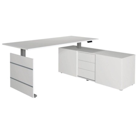 Sitz-Steh-Schreibtischkombination Move 3 10236010, elektrisch höhenverstellbar 72-120cm (H), 180x80cm