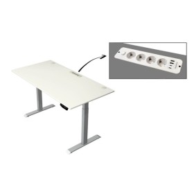 Schreibtisch Move 1 plus, elektrisch höhenverstellbar, 74-123cm (H), 160x80cm