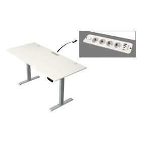 Schreibtisch Move 1 plus, elektrisch höhenverstellbar, 74-123cm (H), 180x80cm