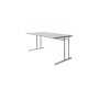 Schreibtisch, manuell höhenverstellbar, 68-82cm (H), 160x80cm