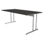 Schreibtisch, manuell höhenverstellbar, 68-82cm (H), 180x80cm