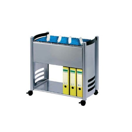 Bürowagen Typ 23 alusilber 66 x 37 x 74cm