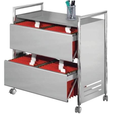 Hängemappenwagen mit 2 x Hängemappenauszug