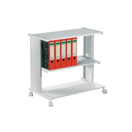 Bürowagen Pragma lichtgrau 76 x 42 x 72,5 cm