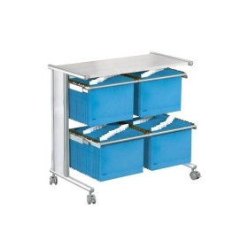 3532 Hängemappenwagen lichtgrau