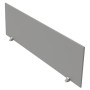 Move Tischtrennwand grau 160,0 x 45,0 cm