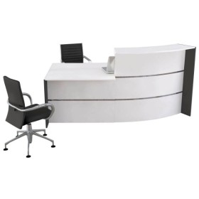 Empfangstheke BARI weiss