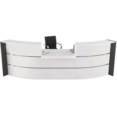 Empfangstheke BARI weiss