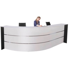 Empfangstheke BARI weiss